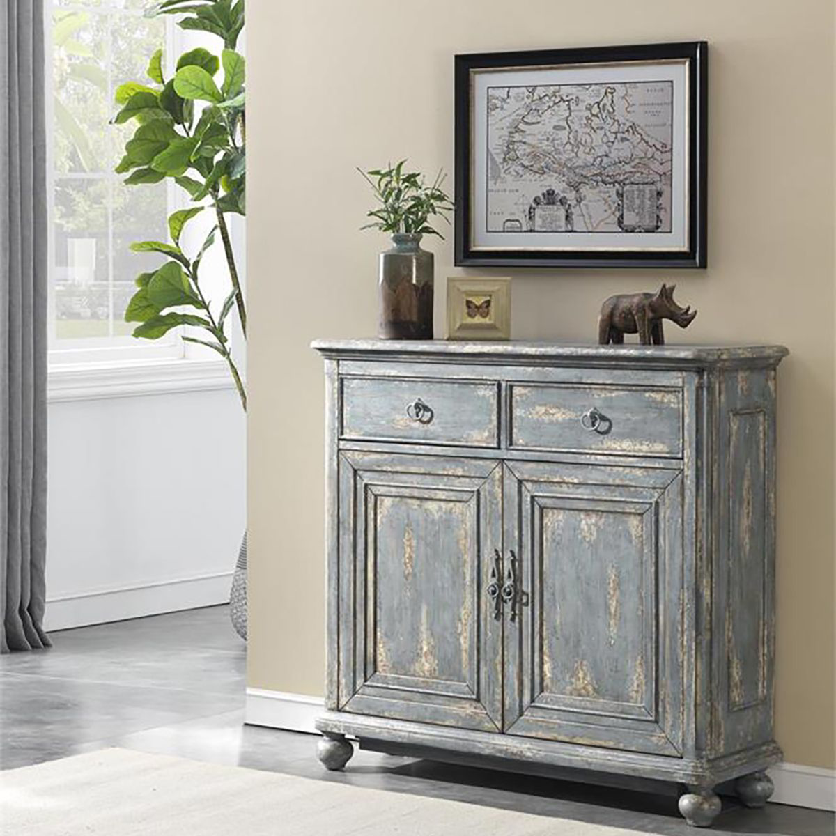 Accent TWO DRAWER TWO DOOR Babette's Furniture Store