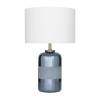 Picture of BLUE CERAMIC BASE 24" TABLE LAMP