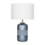 Picture of BLUE CERAMIC BASE 24" TABLE LAMP