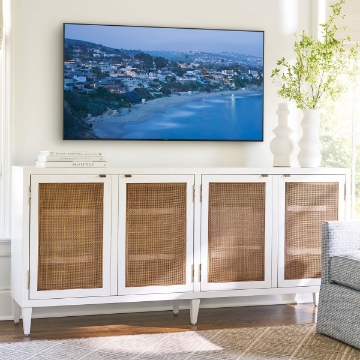 Picture of BLUEBIRD MEDIA CABINET (WHITE)