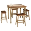 Picture of 24" High Saddle Barstool