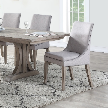 Picture of XENA ROUND TABLE W/ 4 UPH CHAIRS