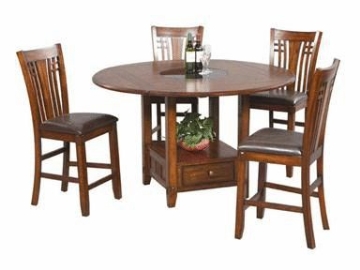 Picture of Mission 5 Piece Counter Height Dining Set