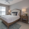 Picture of PROVENCE UPH QUEEN BED PATINE