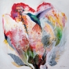 Picture of NECTAR 30X30 FRMD FLORAL PRINT