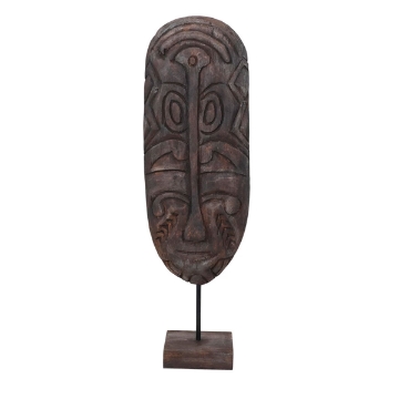 Picture of HCARVED MANGO WD MASK ON STAND