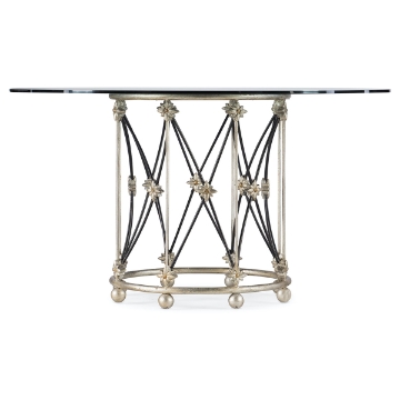 Picture of PIROUETTE DINING TABLE W/GLASS
