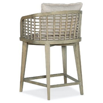 Picture of SURFRIDER BARREL BK CNTR STOOL