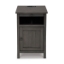 Picture of ISLANDER DK GRY CHAIRSIDE TBL