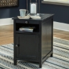 Picture of ISLANDER BLACK CHAIRSIDE TABLE