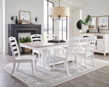 Picture of CORA 7 PIECE RECT DINING SET
