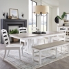 Picture of CORA 6PC TRESTLE  DINING SET
