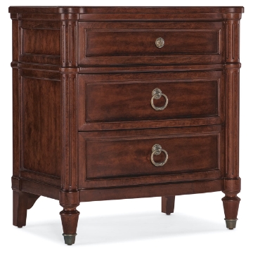 Picture of CHARLESTON 3 DRAWER NIGHTSTAND