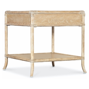 Picture of RETREAT POLE RATTAN END TABLE