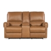 Picture of SOMERS TAN POWER CONSOLE LOVESEAT WITH POWER HEADREST