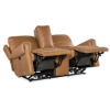 Picture of SOMERS TAN POWER CONSOLE LOVESEAT WITH POWER HEADREST