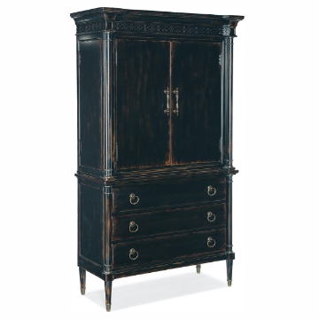 Picture of CHARLESTON BLACK ARMOIRE