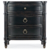 Picture of CHARLESTON BLACK 3 DRAWER NIGHTSTAND