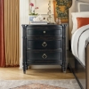 Picture of CHARLESTON BLACK 3 DRAWER NIGHTSTAND