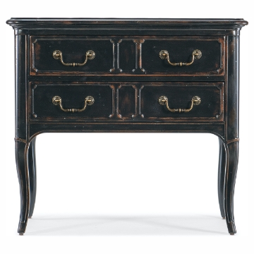 Picture of CHARLESTON BLACK 2 DRAWER NIGHTSTAND