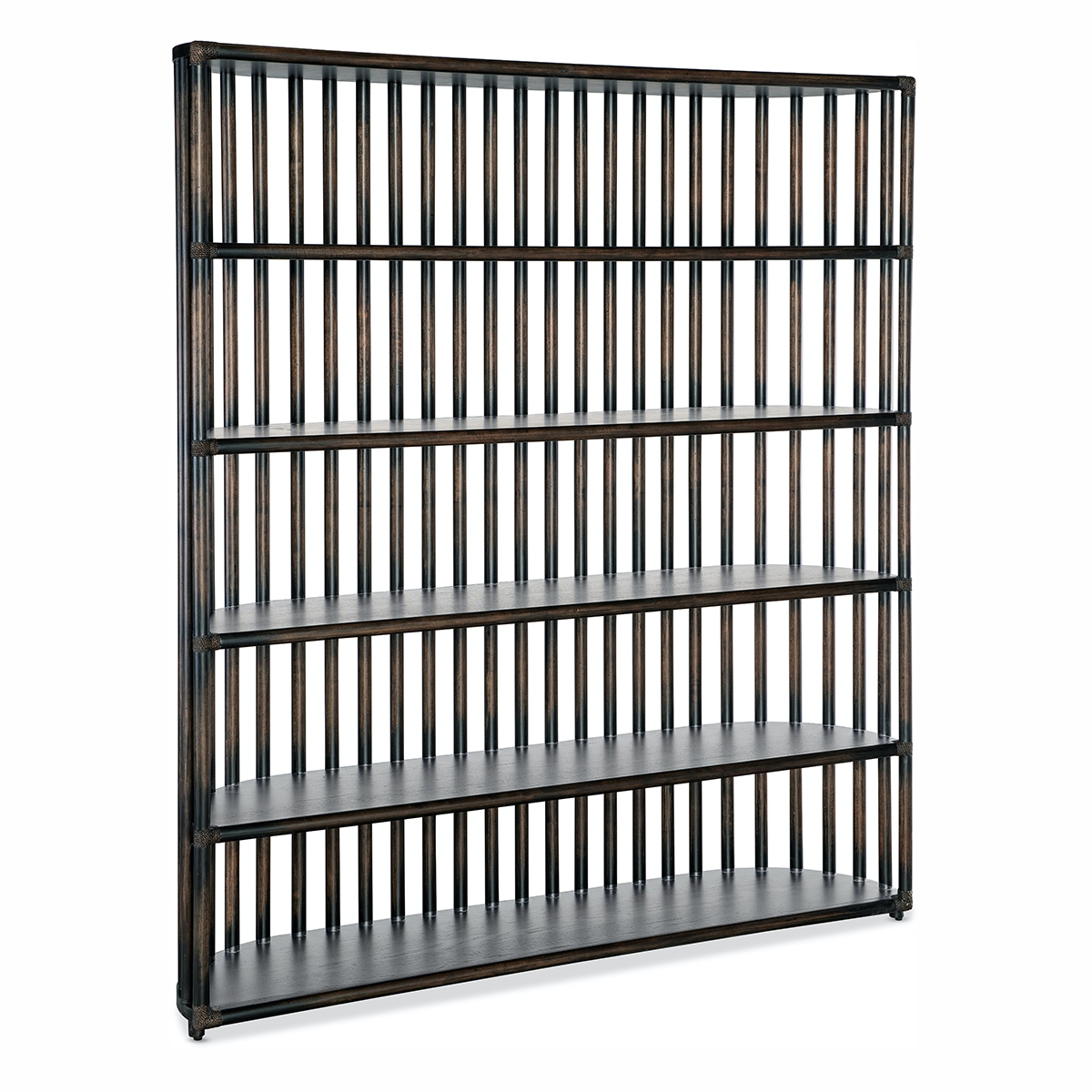 Picture of RETREAT BLACK SLAT BOOKCASE