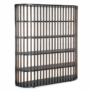 Picture of RETREAT BLACK SLAT BOOKCASE