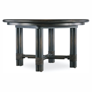 Picture of RETREAT BLACK ROUND DINING TABLE