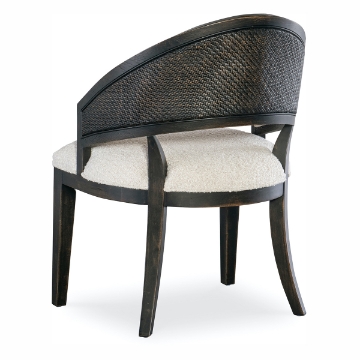 Picture of RETREAT BLACK BARREL CHAIR