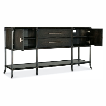 Picture of RETREAT BLACK RATTAN SIDEBOARD