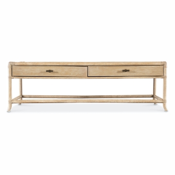 Picture of RETREAT TAN RATTAN COCKTAIL TABLE
