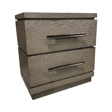 Picture of PURE MODERN 2 DRAWER NIGHTSTAND