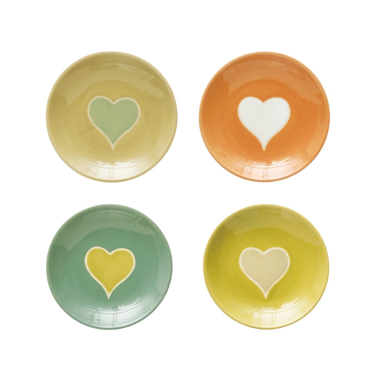 Picture of STONEWARE PLATES ASSORTED COLORS
