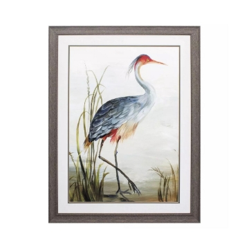 Picture of GRAY HERON PRINT