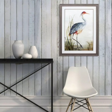 Picture of GRAY HERON PRINT