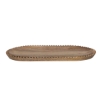 Picture of MANGO OVAL TRAY W/ GoLD BEADTRIM