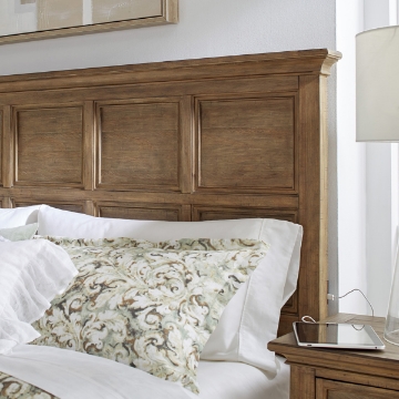 Picture of HENSLEY QUEEN PANEL BED