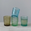 Picture of ASSORTED EMBOSSED DRINKING GLASSES