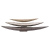 Picture of SET OF 3 ELLE METAL BOAT TRAYS