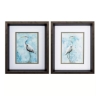 Picture of SET OF 2 HAZY MORNING HERON ART