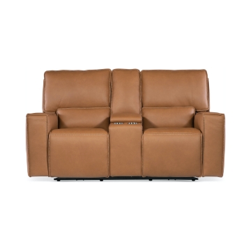 Picture of MILES CONSOLE LOVESEAT WITH POWER HEAREST
