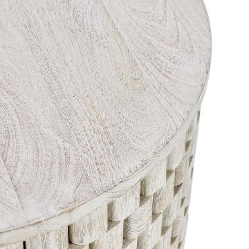 Picture of NORWOOD CREAM ROUND END TABLE