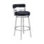 Picture of MADRID STEEL AND BLACK 30" BARSTOOL
