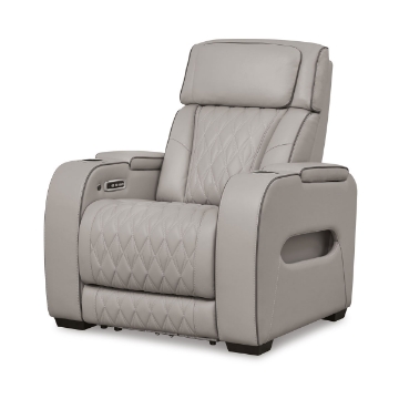 Picture of OPTIMUS GREY RECLINER W/PHR