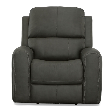 Picture of LINDEN GRAY RECLINER W/PHR/LUMB