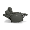 Picture of LINDEN GRAY LOVESEAT WITH CONSOLE, POWER HEADREST AND LUMBAR