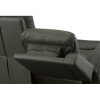 Picture of LINDEN GRAY LOVESEAT WITH CONSOLE, POWER HEADREST AND LUMBAR