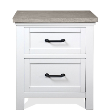 Picture of CORA 2 DRAWER NIGHTSTAND