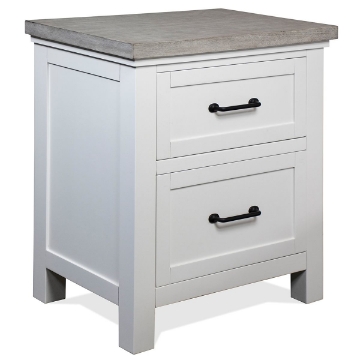 Picture of CORA 2 DRAWER NIGHTSTAND