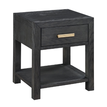 Picture of FRESNO BLK 1 DRW NIGHTSTAND