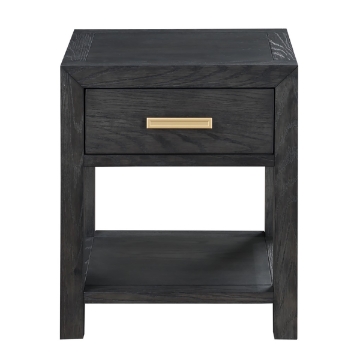 Picture of FRESNO BLK 1 DRW NIGHTSTAND